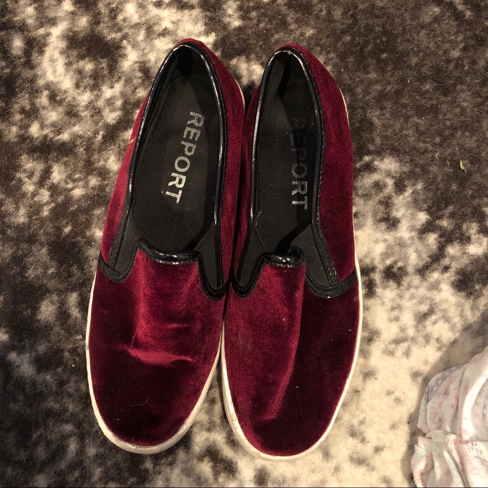 LF suede slip ons